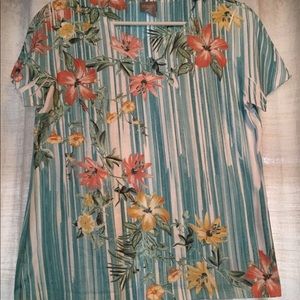 Chico’s Floral Tee